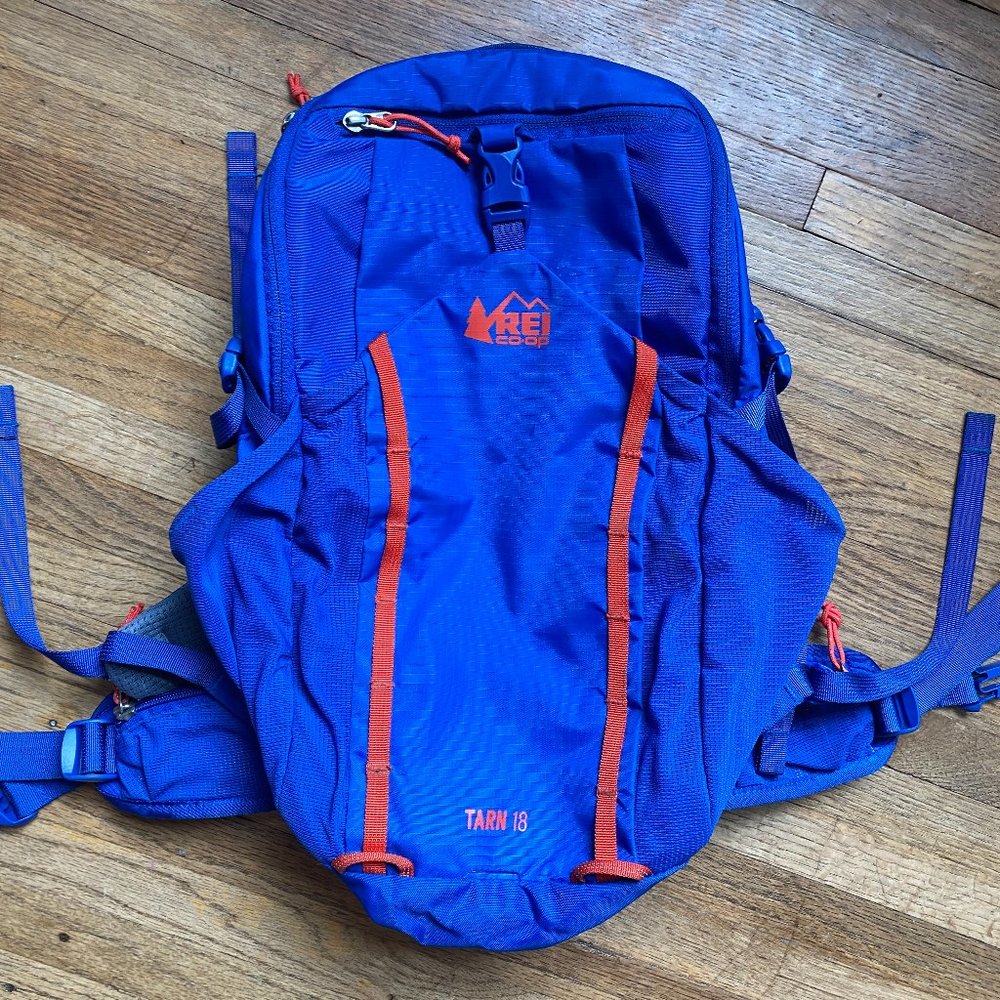 REI Co-op Tarn 18 Pack - Kids' Backpack Blue & Orange
